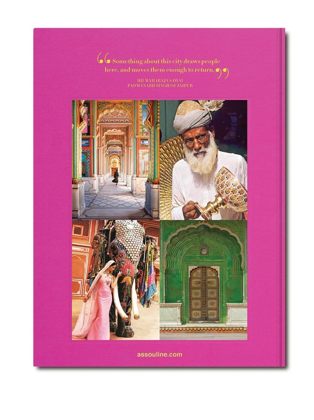 ASSOULINE Jaipur Splendor Hardcover Book (33 x 25 cm)