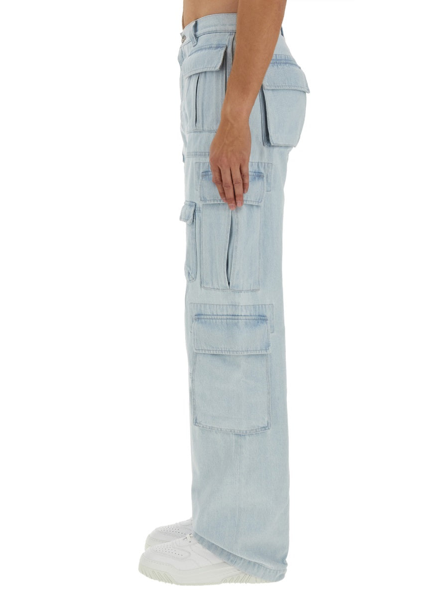 VERSACE Cargo Jeans - Size L - Perfect for Spring/Summer 2024