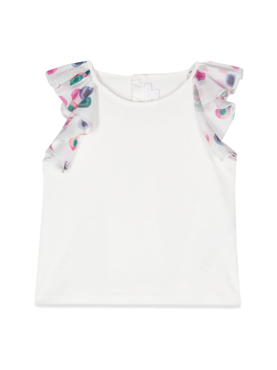 CHLOÉ Girls' Classic Cotton Mini Top
