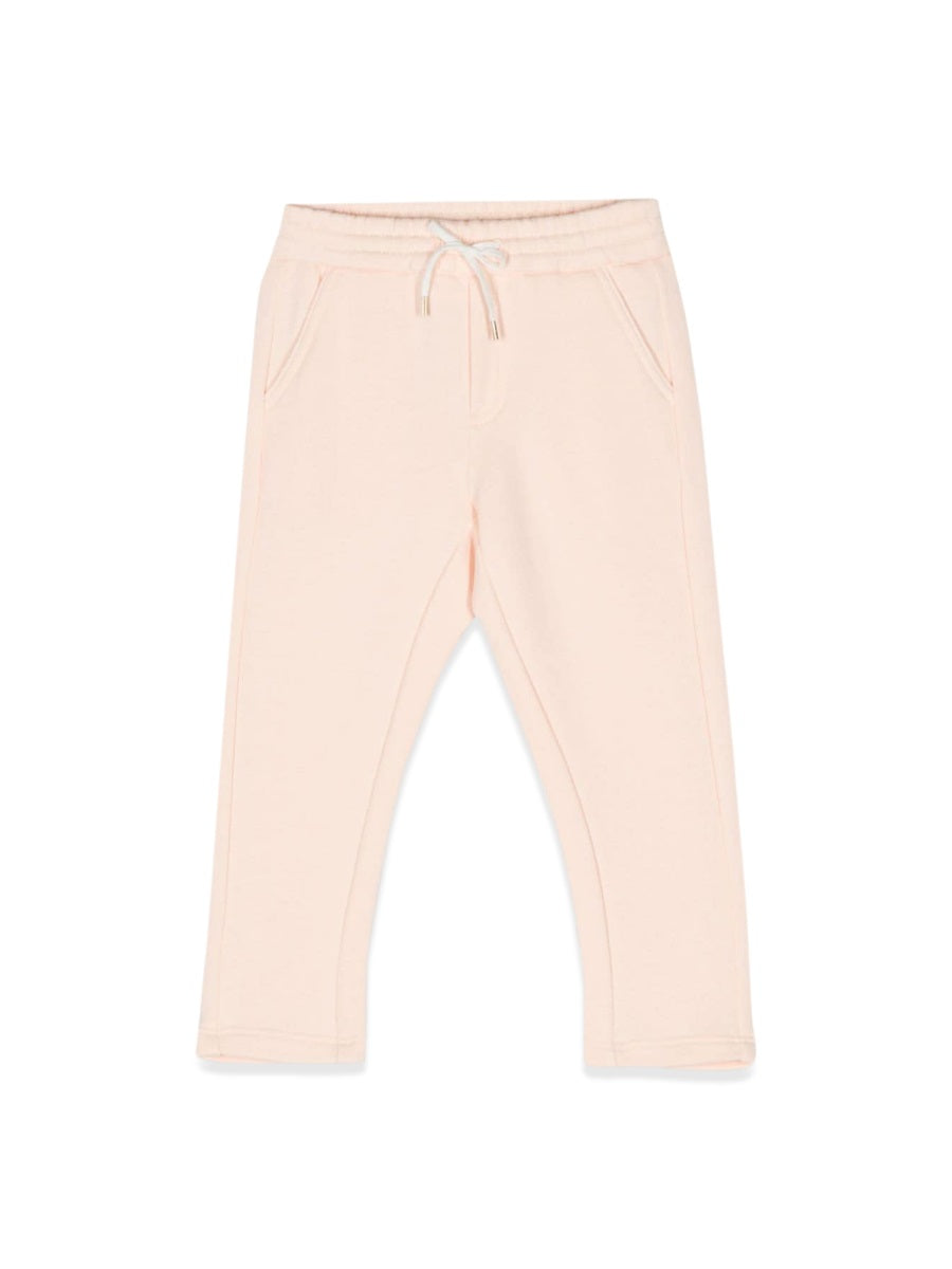 CHLOÉ Girls' Cotton Mini Jogging Pants