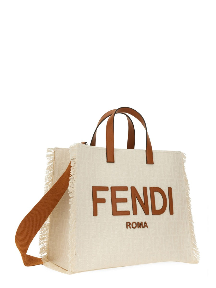 FENDI Mini Jacquard Handbag