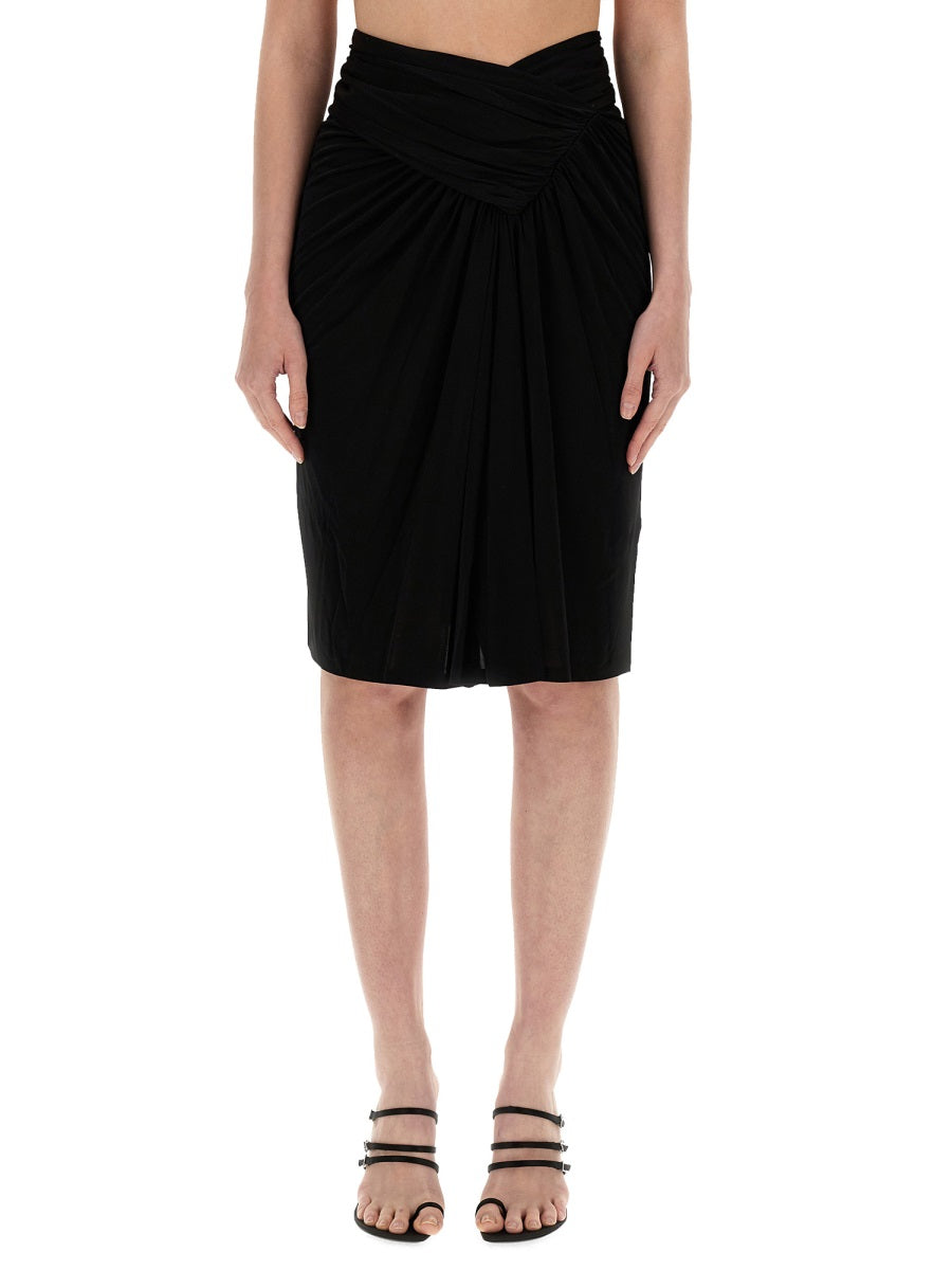 SAINT LAURENT Chic Pencil Skirt - Size 38