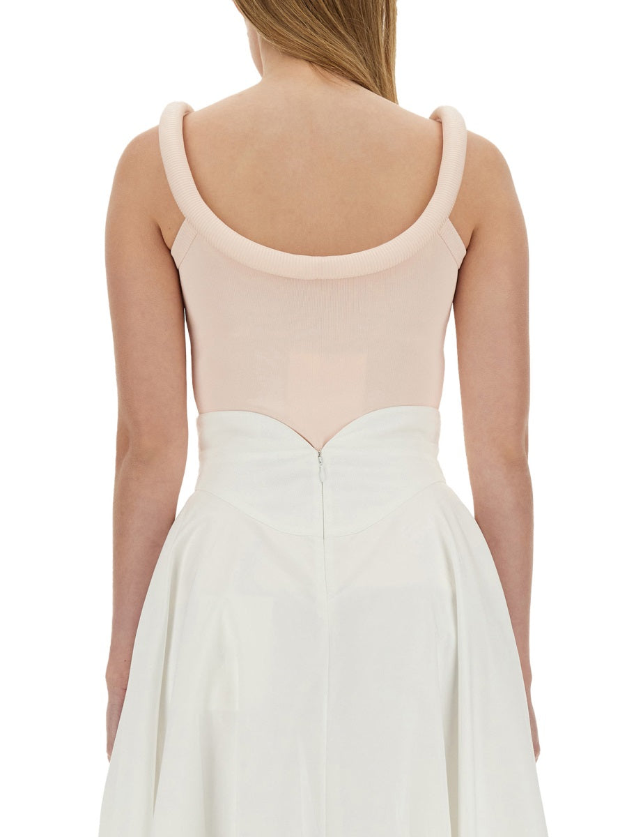 ALEXANDER McQUEEN Logo Mini Top for Women - Size 40