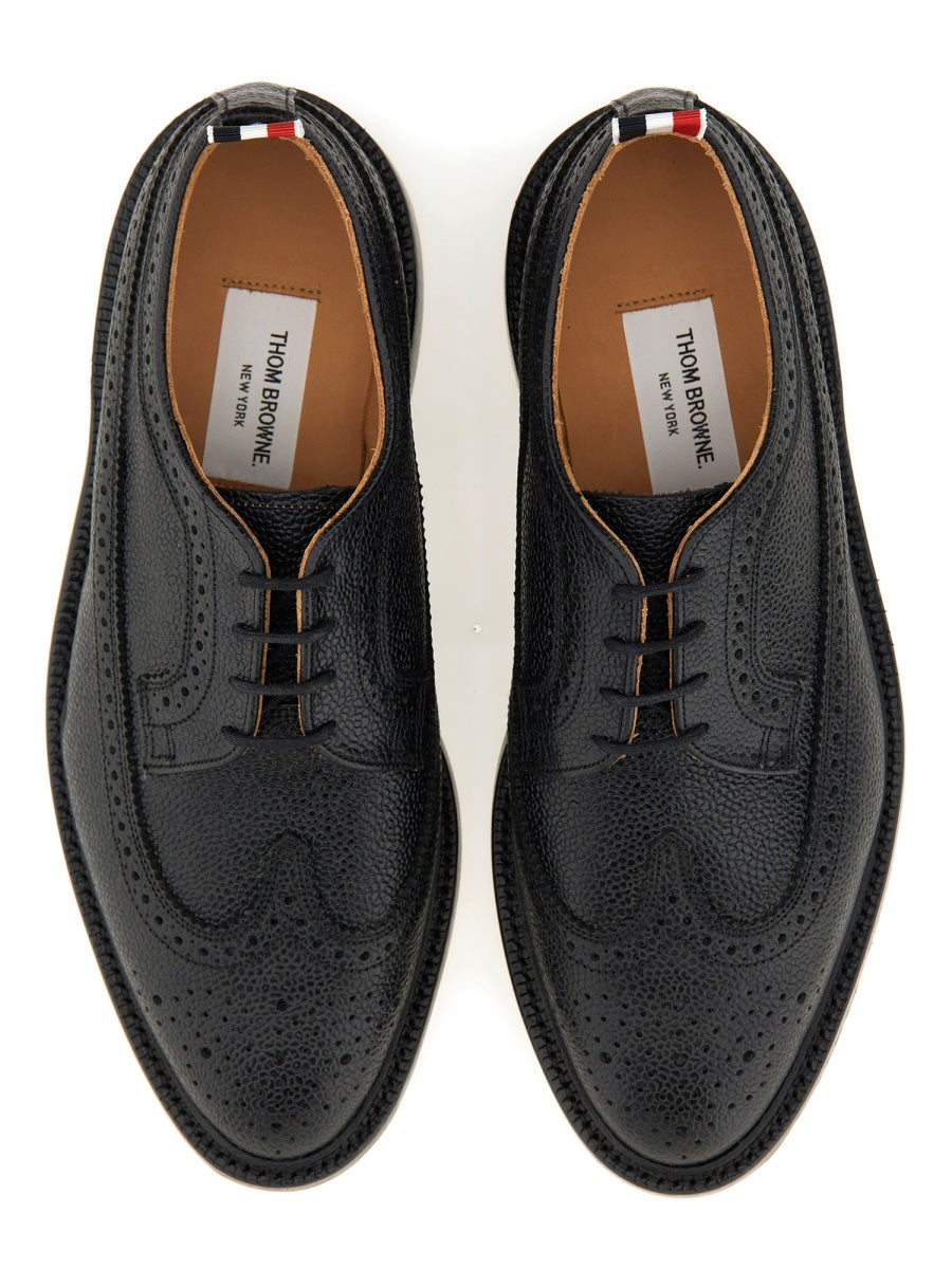 THOM BROWNE Classic Longwing Brogue Lace-Ups for Men