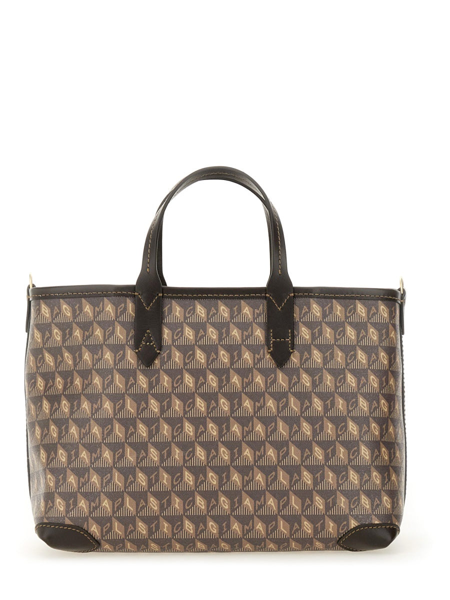 ANYA HINDMARCH Mini Tote Handbag - I AM A PLASTIC Handbag