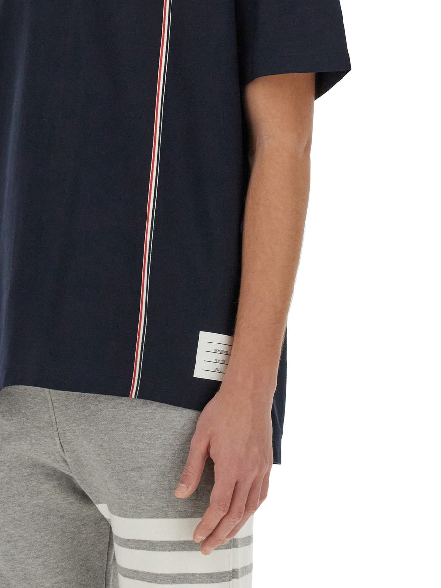 THOM BROWNE Cotton T-Shirt for Men - Size 3