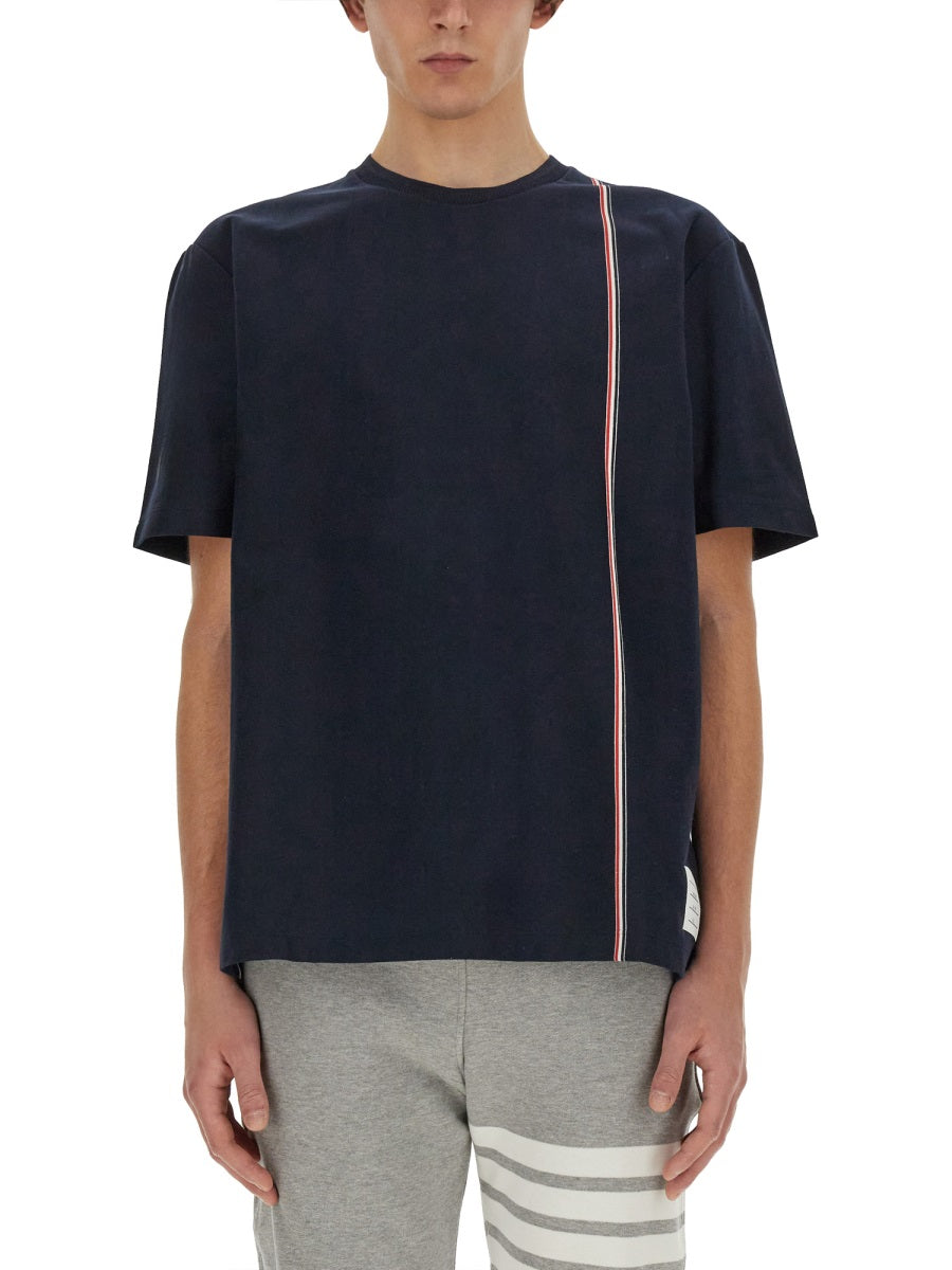 THOM BROWNE Cotton T-Shirt for Men - Size 3