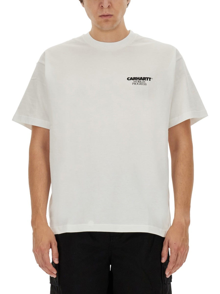 CARHARTT WIP Logo T-Shirt for Men - Size L