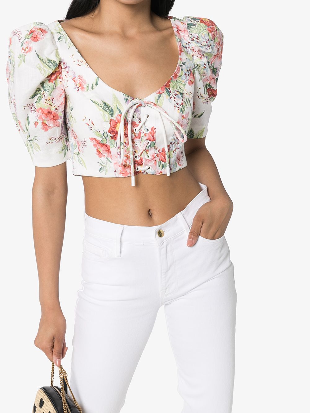 ZIMMERMANN Laceless Crop Top