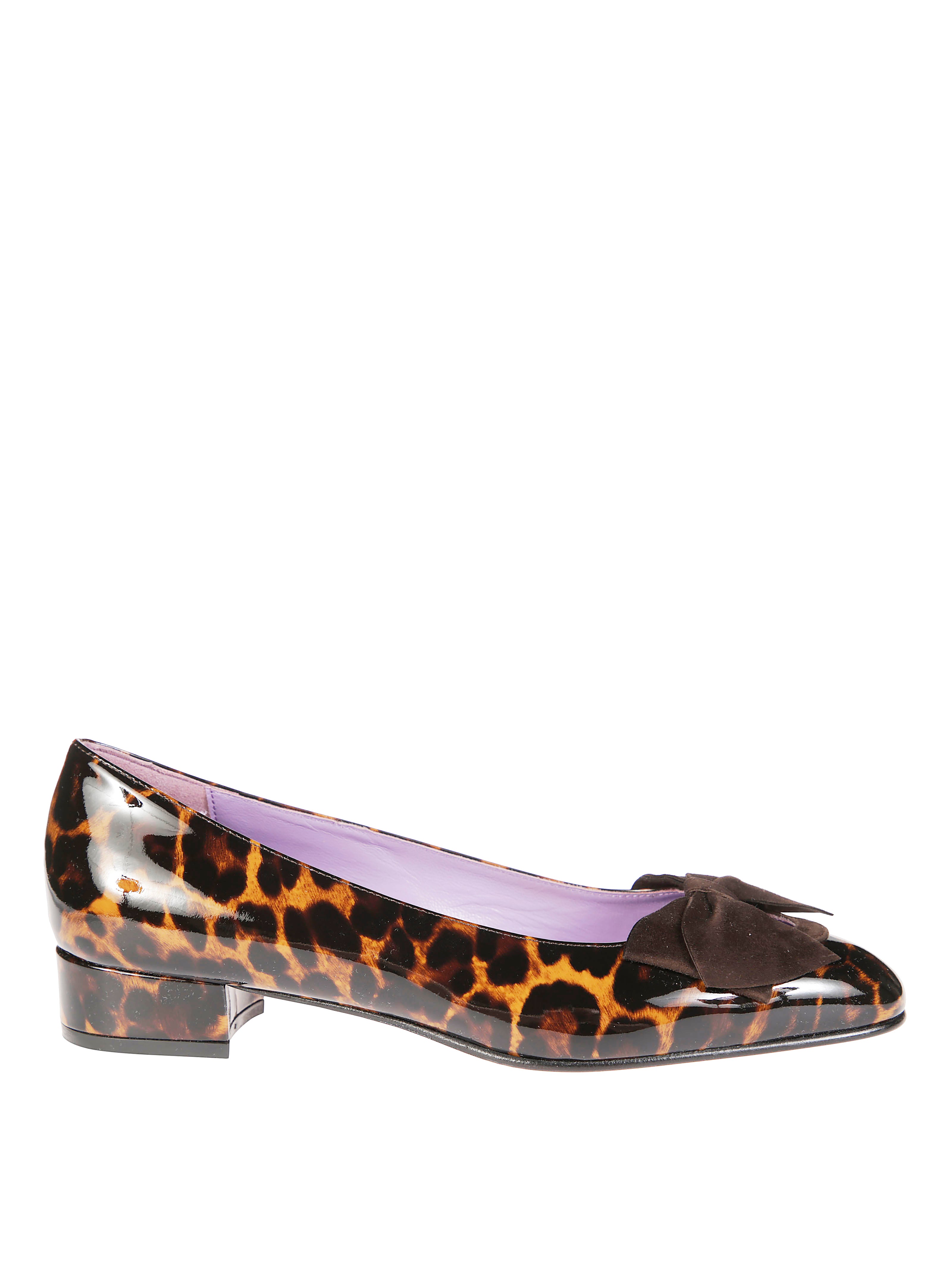 CAREL Ballerina Suede Leopard Print Shoes for Men