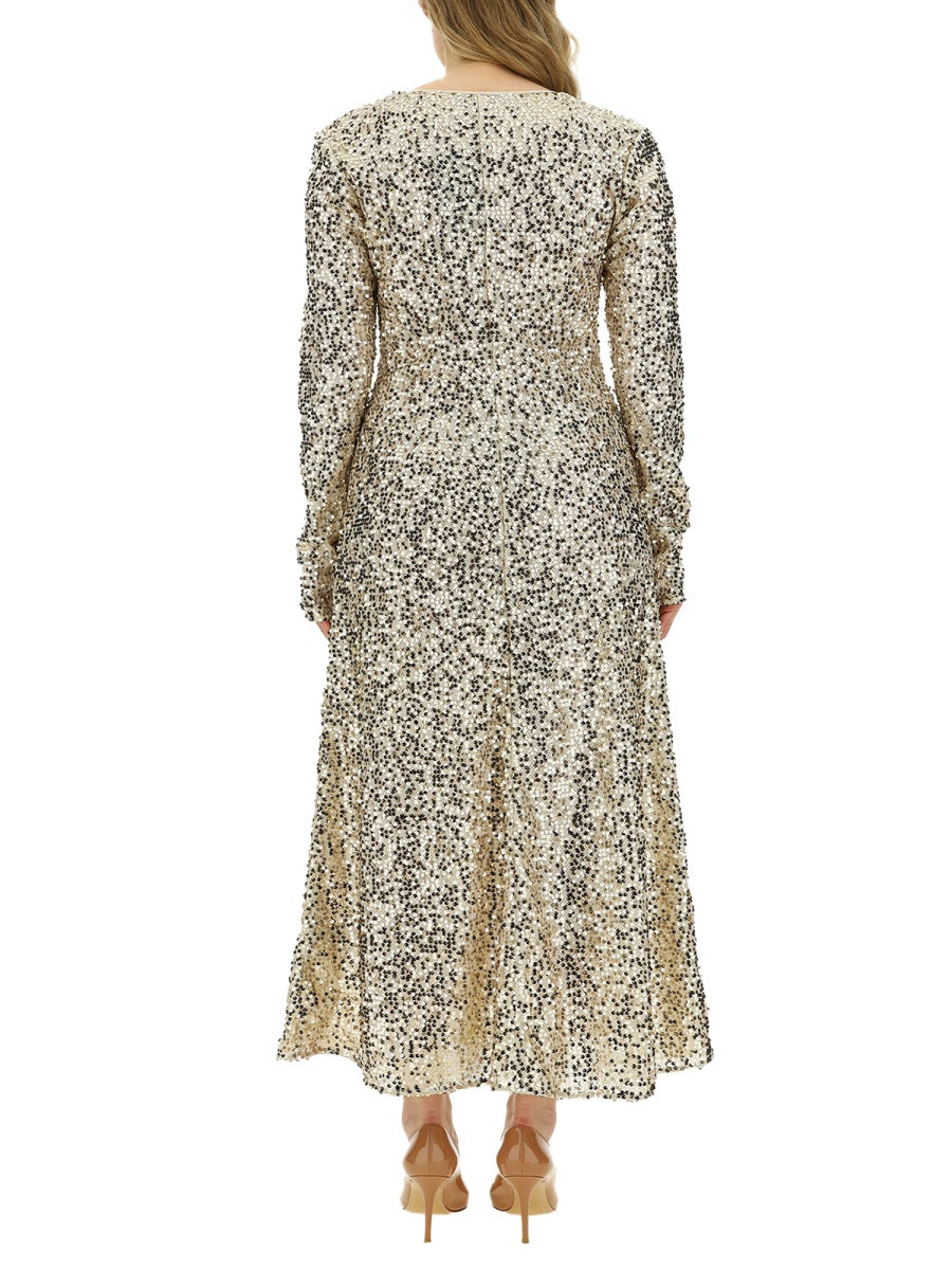 ROTATE BIRGER CHRISTENSEN Sequined Mini Dress, Size 36