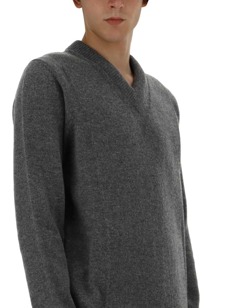 JIL SANDER V-Neck Sweater - Size 48 IT