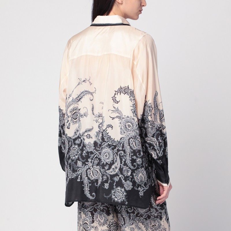 ZIMMERMANN Rhiannon Silk Shirt with Fantasy Print