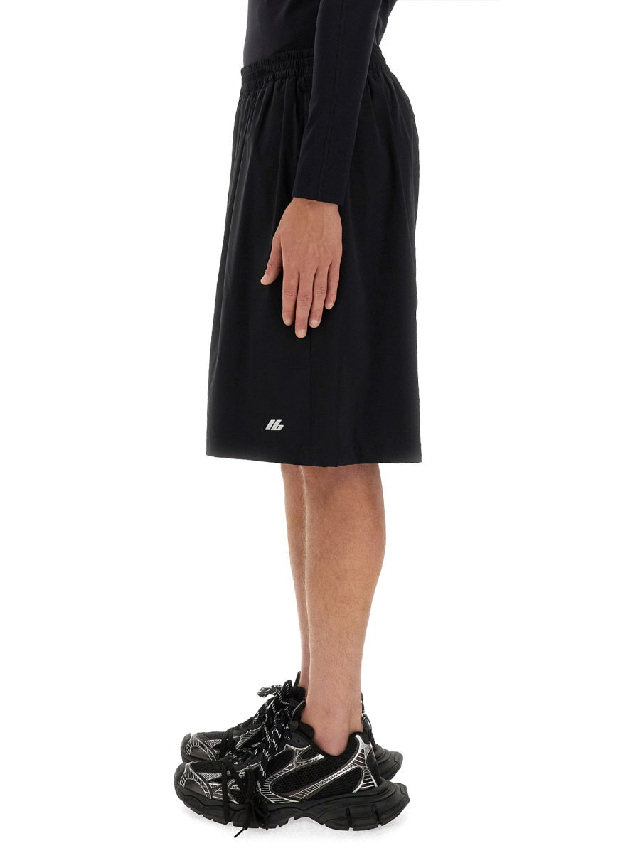 BALENCIAGA Stretch Activewear Shorts - Regular Fit