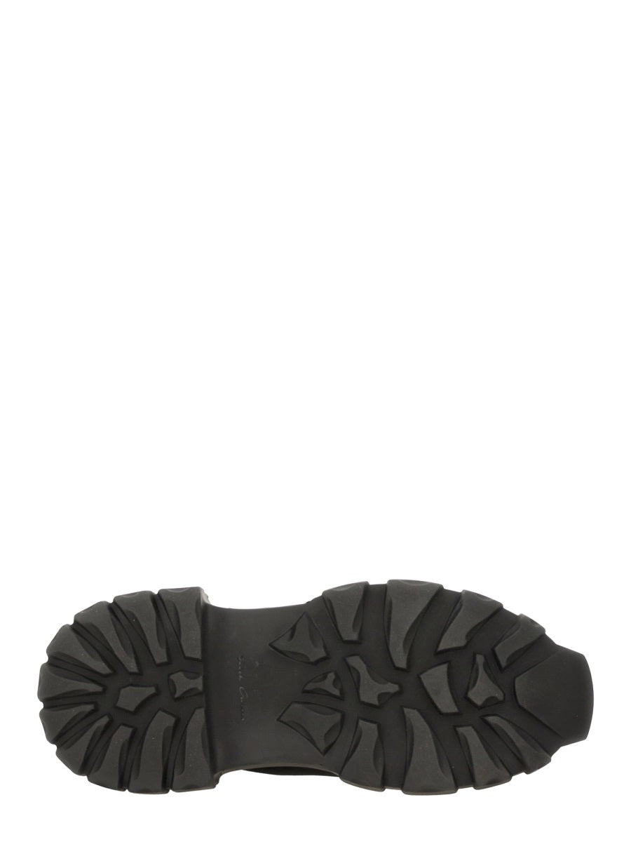 RICK OWENS Premium Leather Ankle Boot for Women - FW24