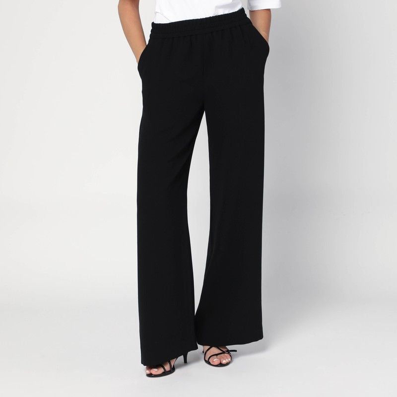MKDT STUDIO Pleated Trousers with Elastic Waist for Women