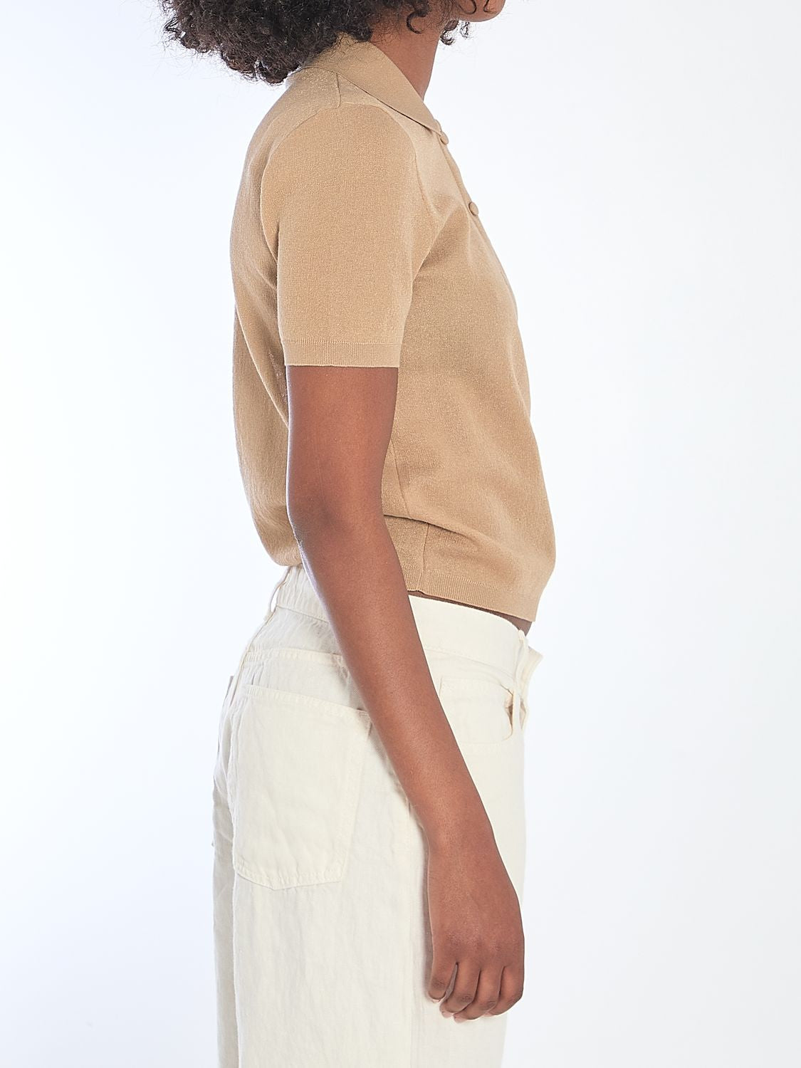 MONCLER Embroidered Logo Polo Shirt - Slim Fit S