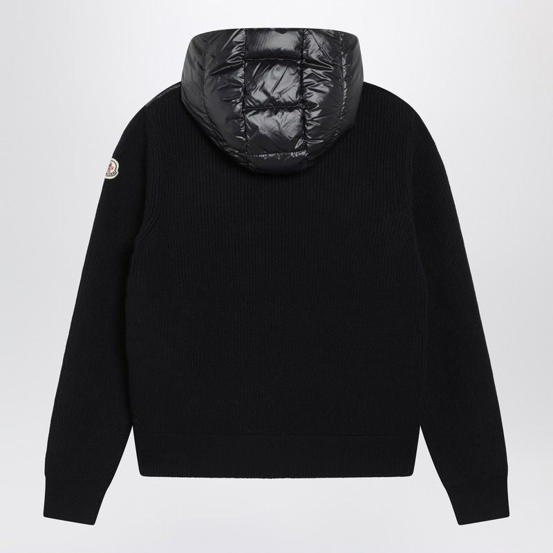 MONCLER Padded Hooded Zip-Up Cardigan for Men