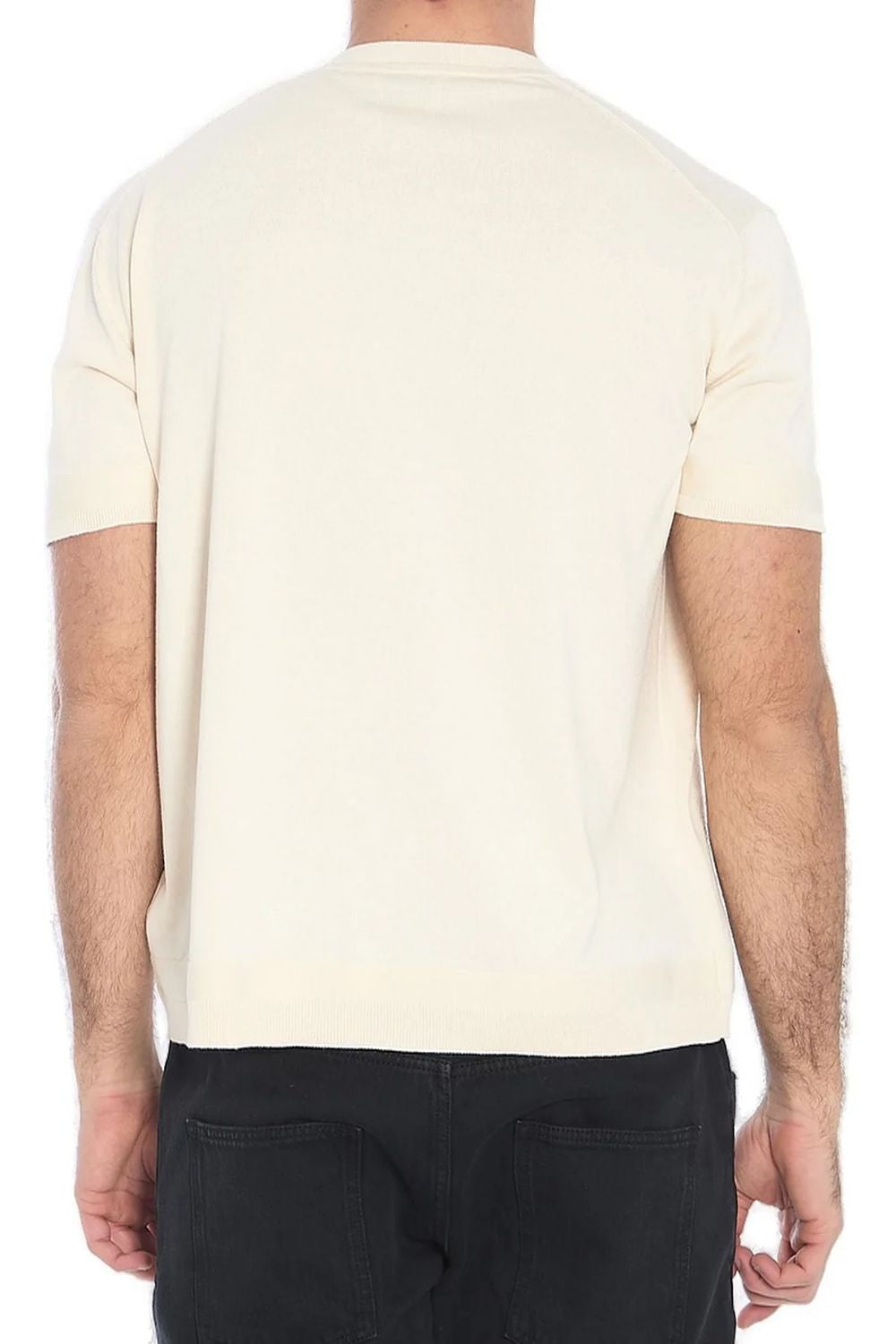 MONCLER Silk and Cotton Crewneck Sweater for Men - SS25