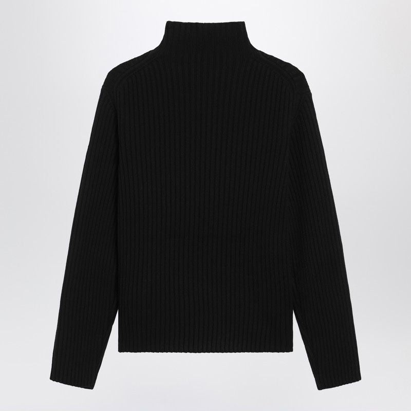 MONCLER Wool and Cashmere Turtleneck Sweater for Men