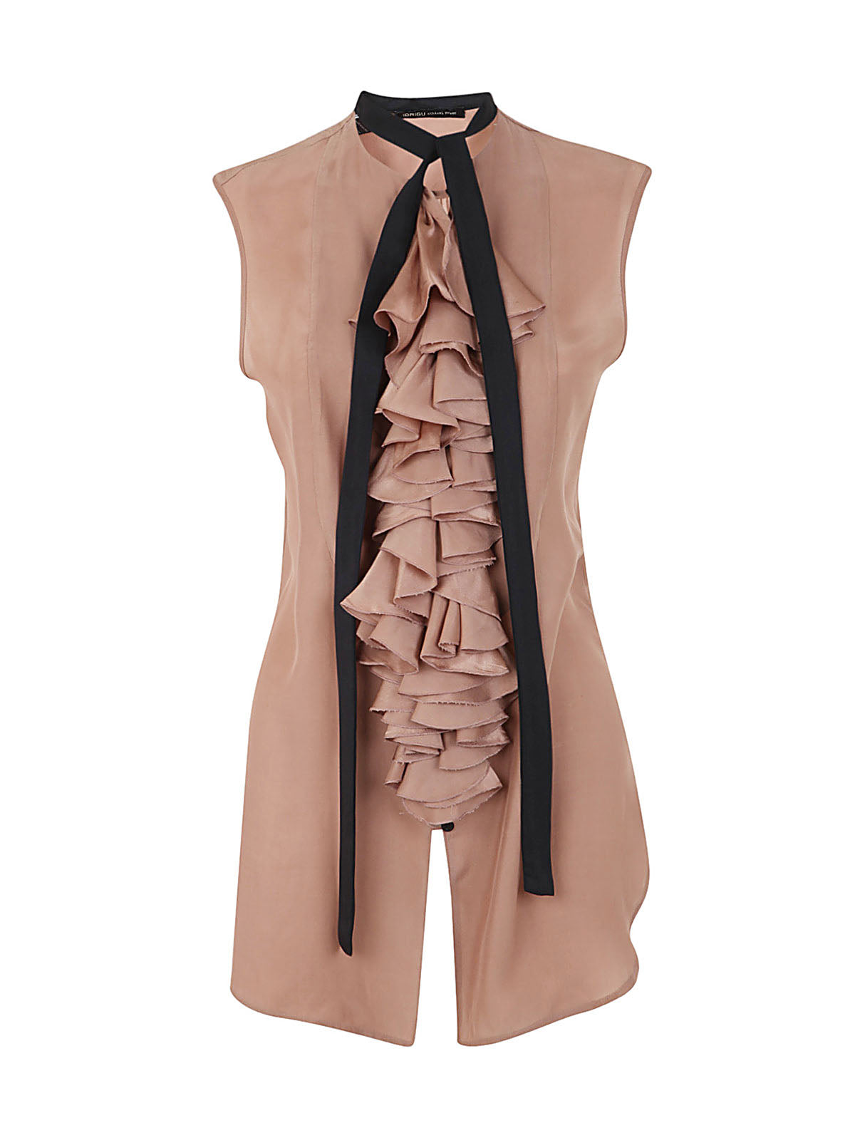 IBRIGU Sleeveless Silk Chemise Mini for Women