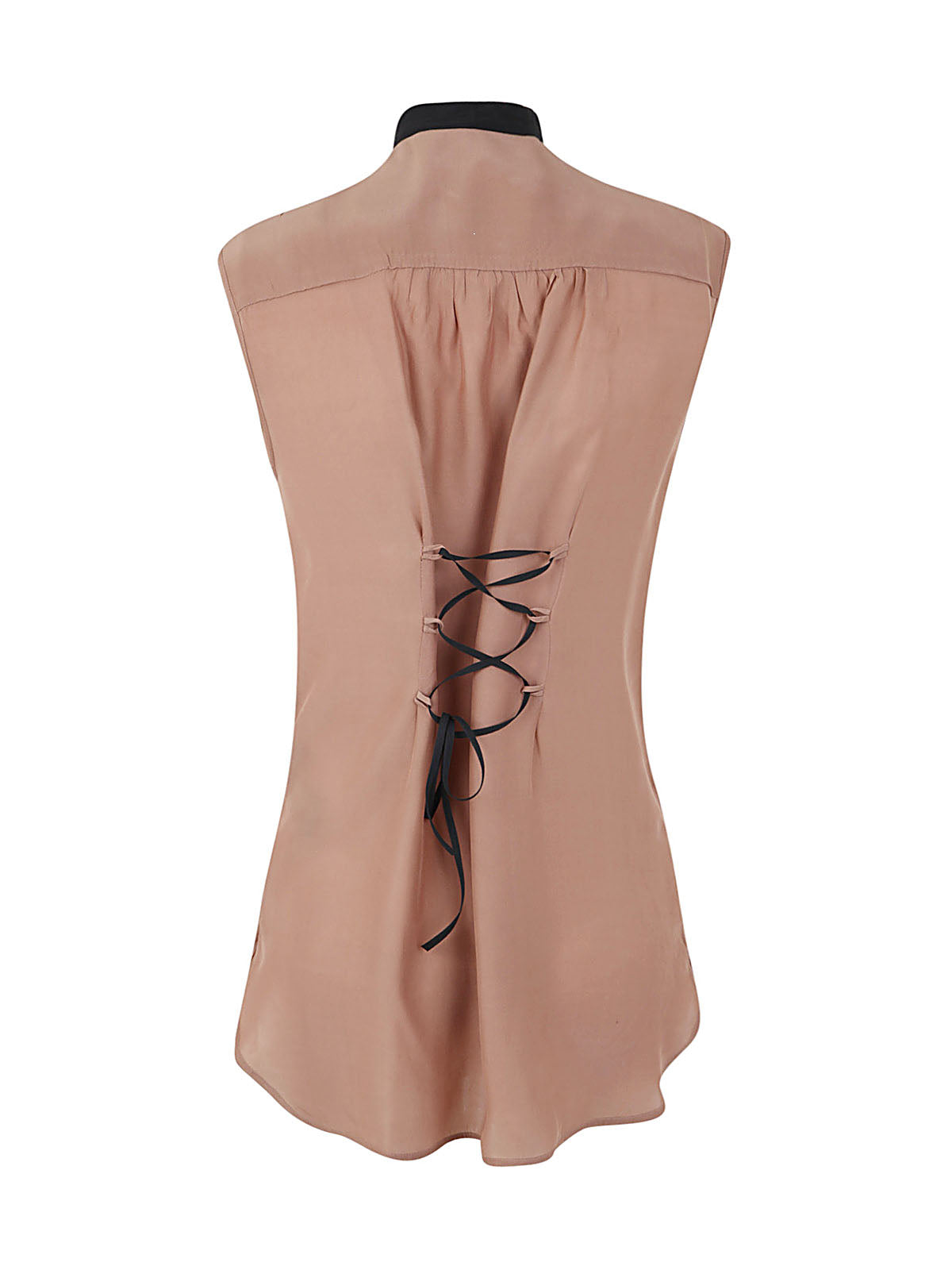 IBRIGU Sleeveless Silk Chemise Mini for Women