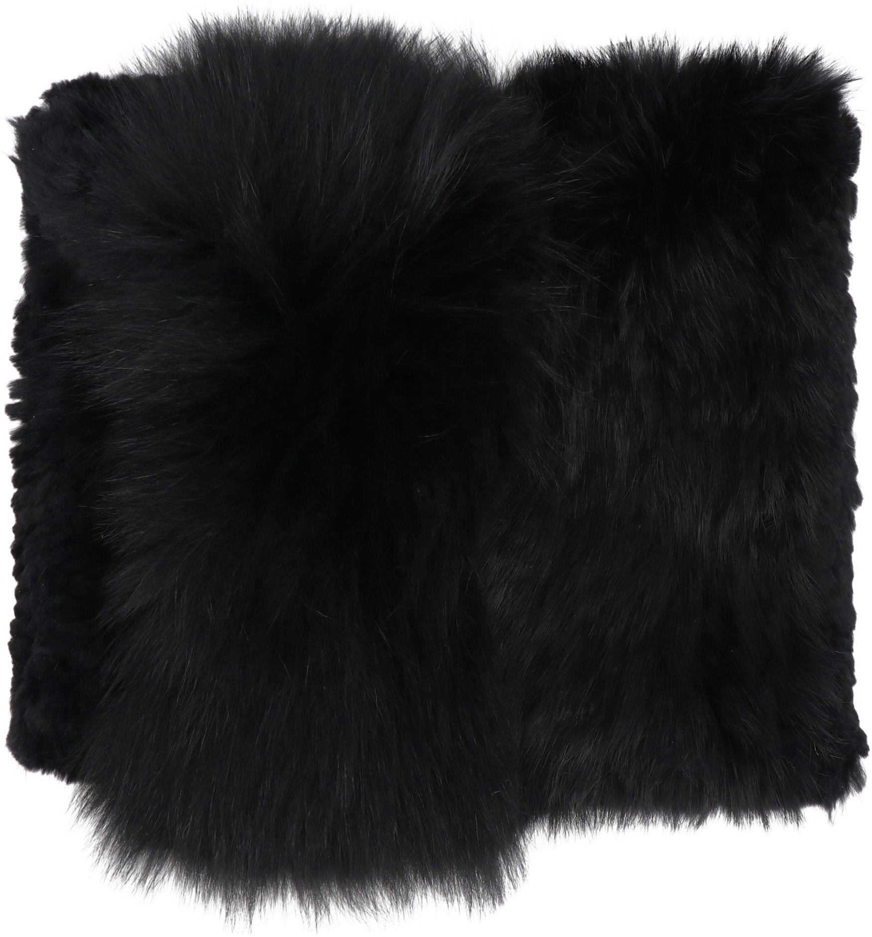 YVES SALOMON Luxurious Fur Neck Warmer