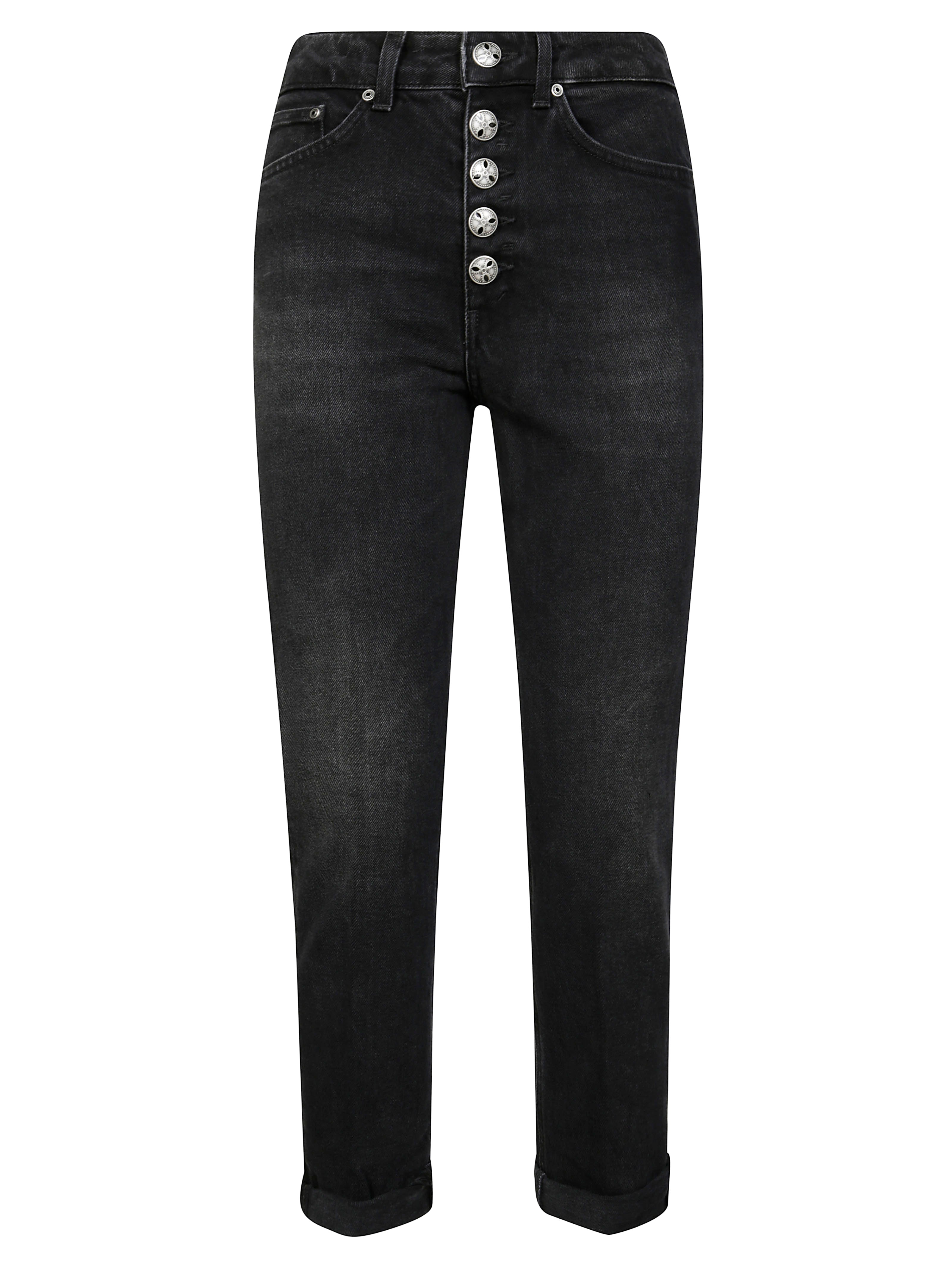 DONDUP Men's Mini Jeans with Jewel Details