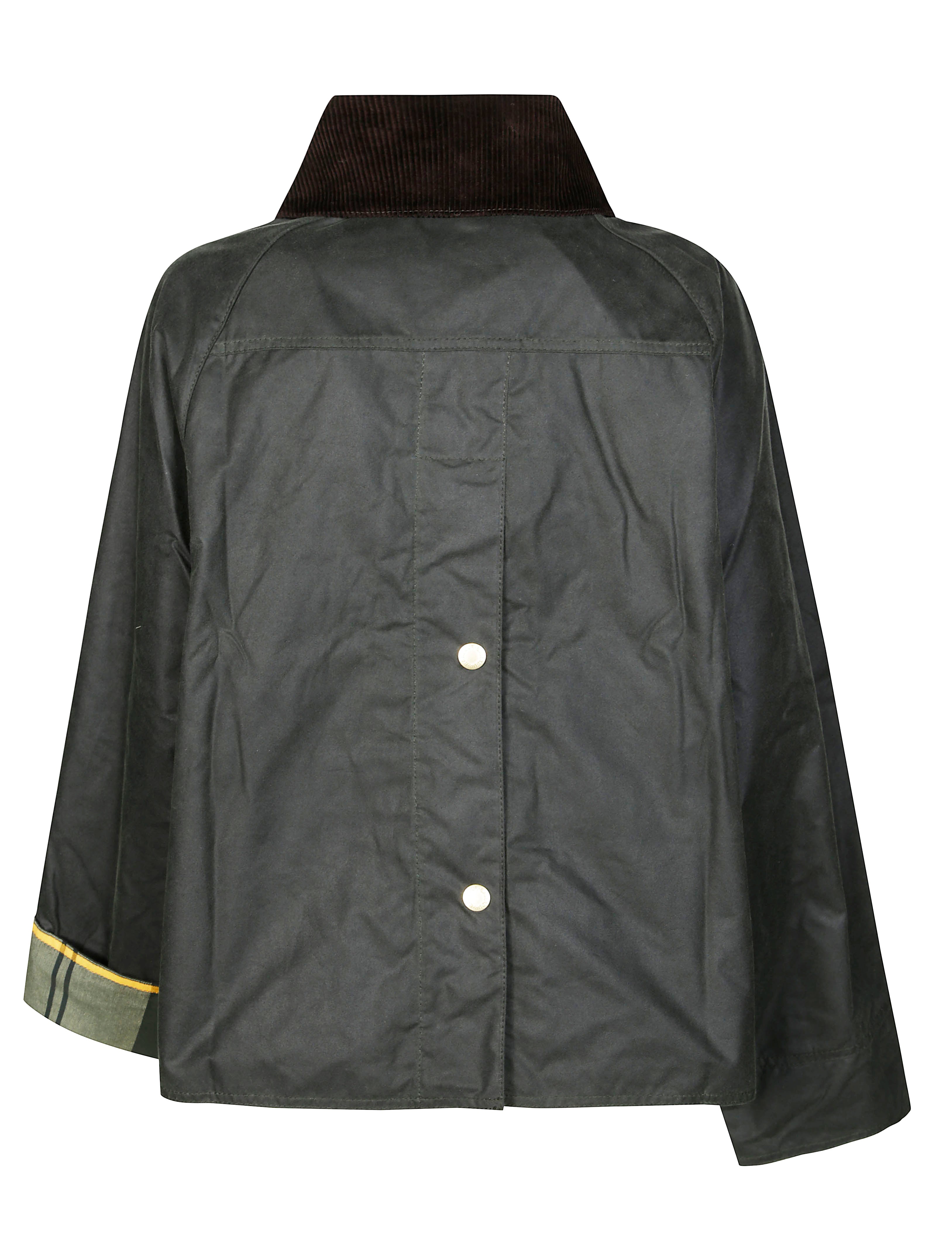 BARBOUR Classic Long Jacket with Contrast Collar for Men