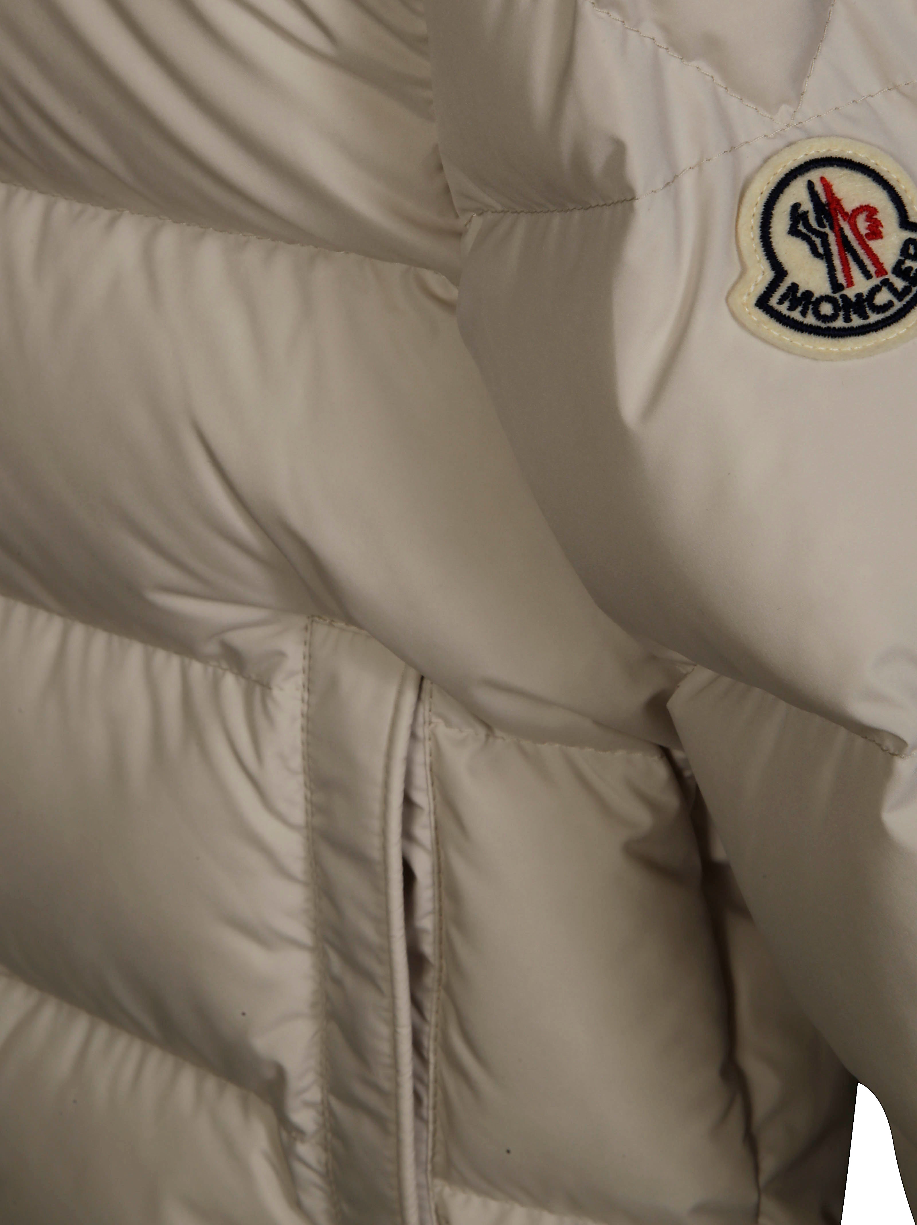 MONCLER Mini Puffer Jacket with Logo Arm Detail