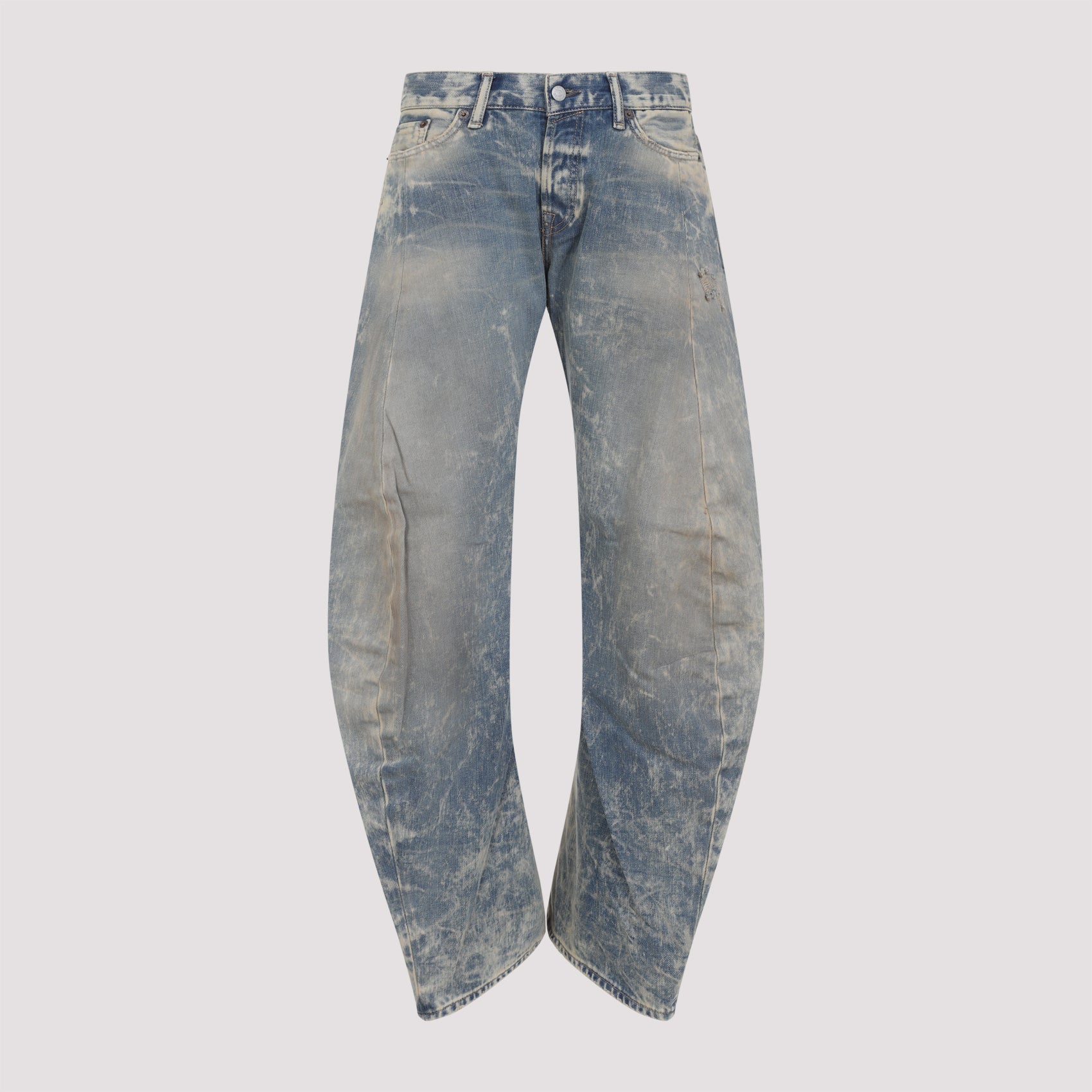 ACNE STUDIOS Loose Bleached Denim Jeans - Size 26