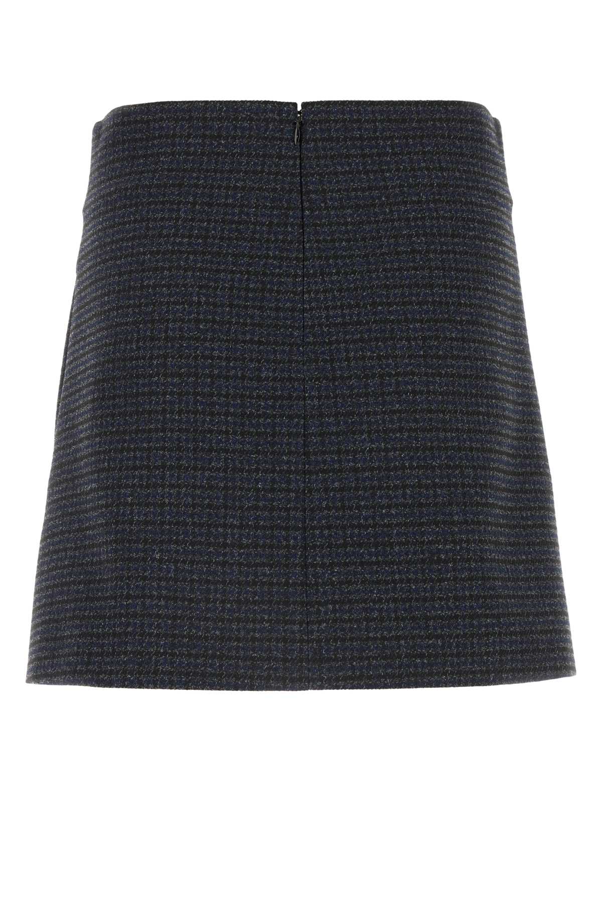 PHILOSOPHY DI LORENZO SERAFINI Mini Embroidered Polyester Skirt for Women