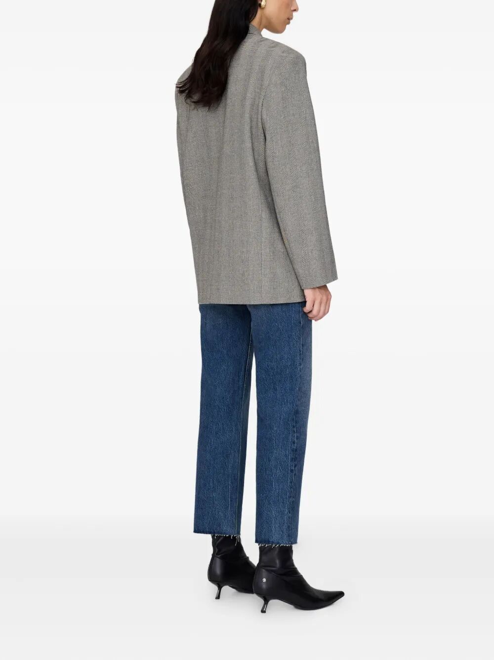 ANINE BING Quinn Blazer Jacket - Women's Outerwear