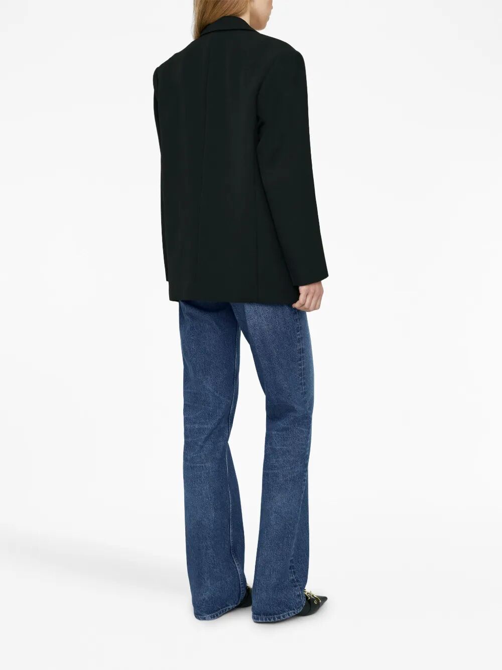 ANINE BING Wool Quinn Blazer Jacket