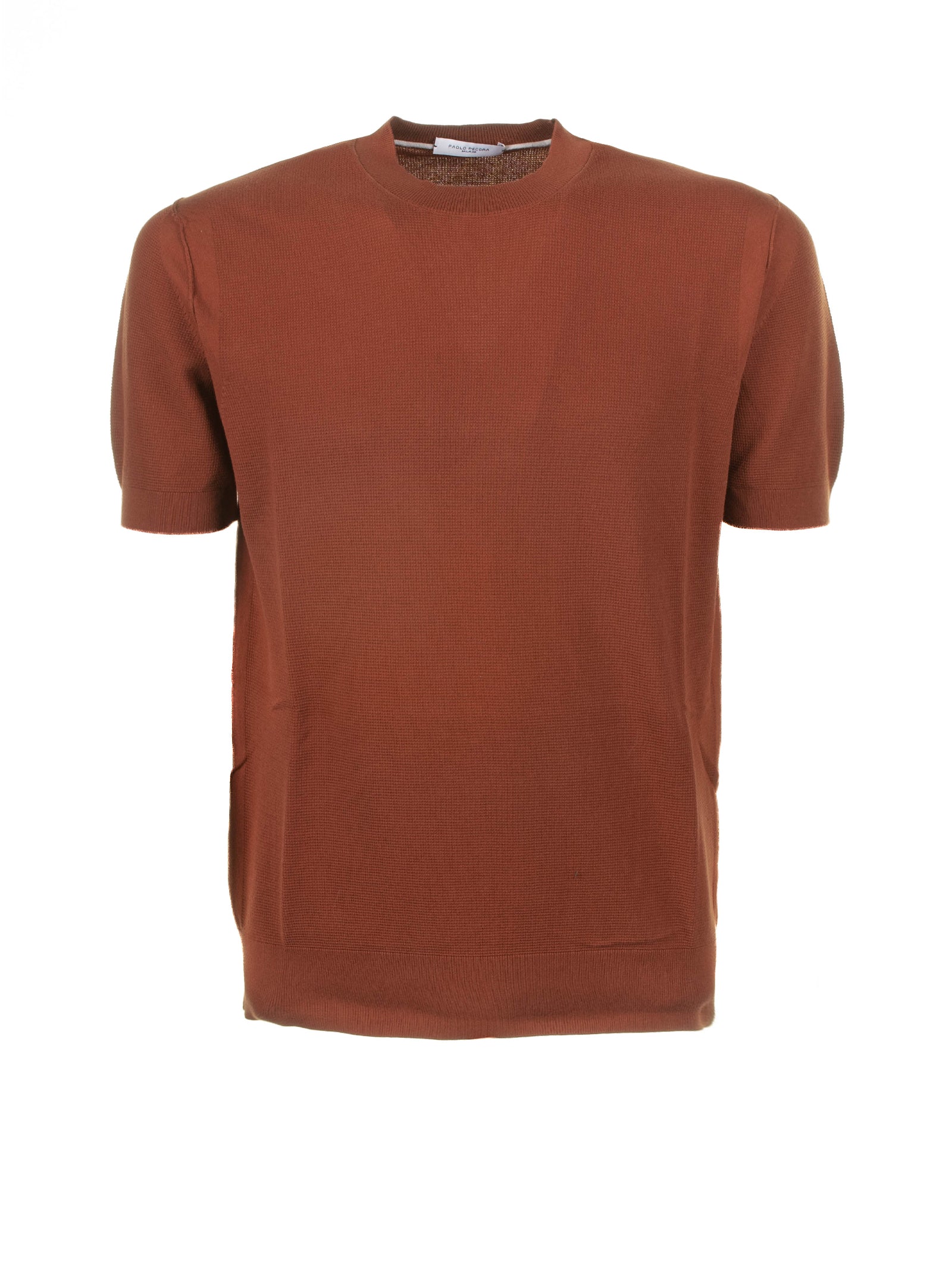 PAOLO PECORA Men's Classic Cotton Mini T-Shirt