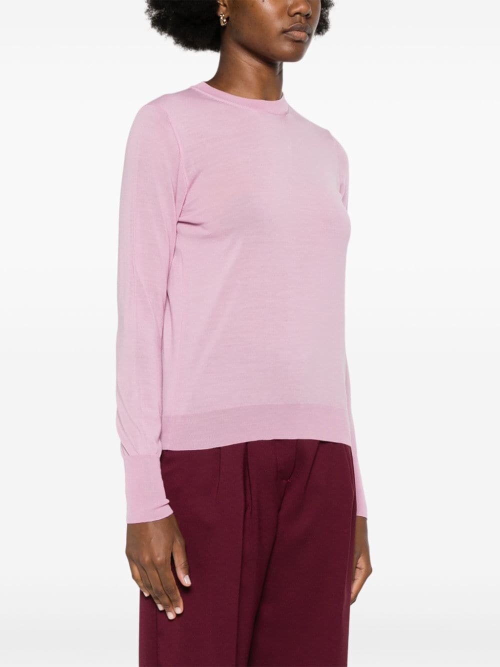 NUUR Long Sleeve Round Neck Sweater for Women