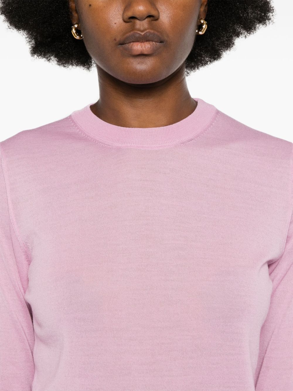 NUUR Long Sleeve Round Neck Sweater for Women