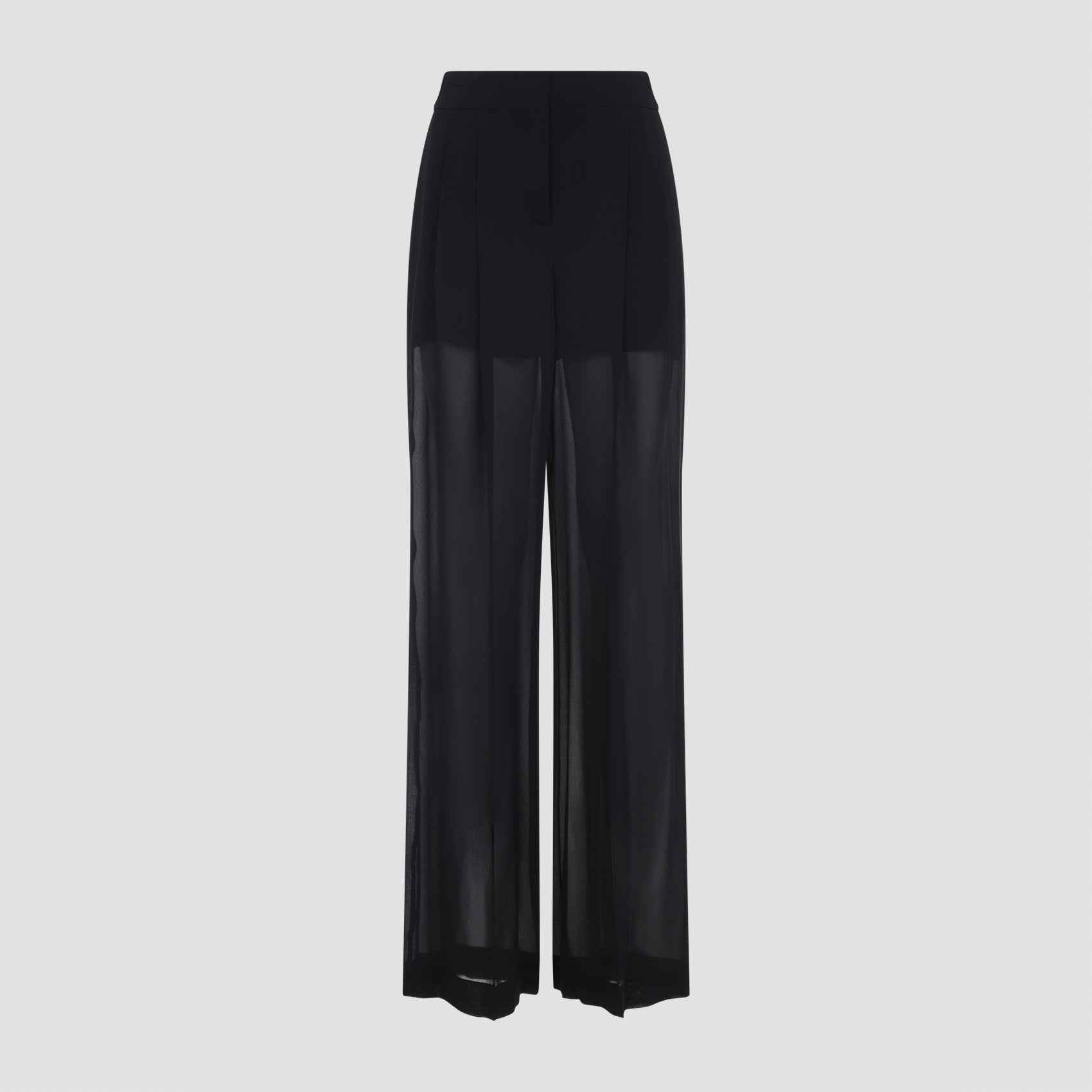 ALBERTA FERRETI Silk Georgette Pants for Women - FW25 Collection