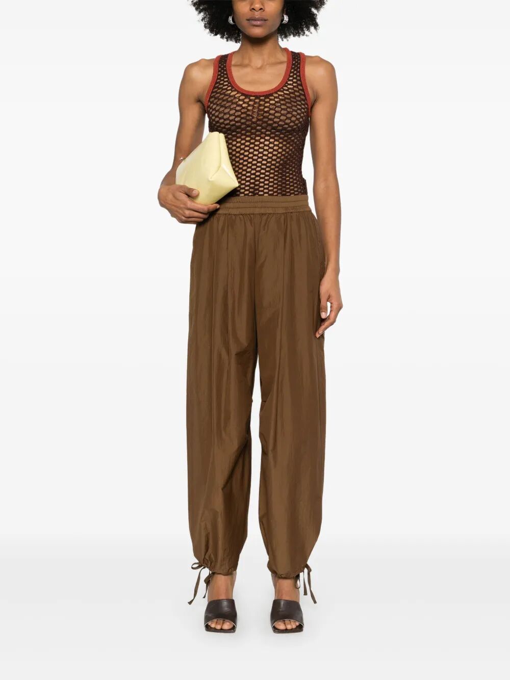 PHILOSOPHY DI LORENZO SERAFINI Elegant Drawstring Trousers for Women