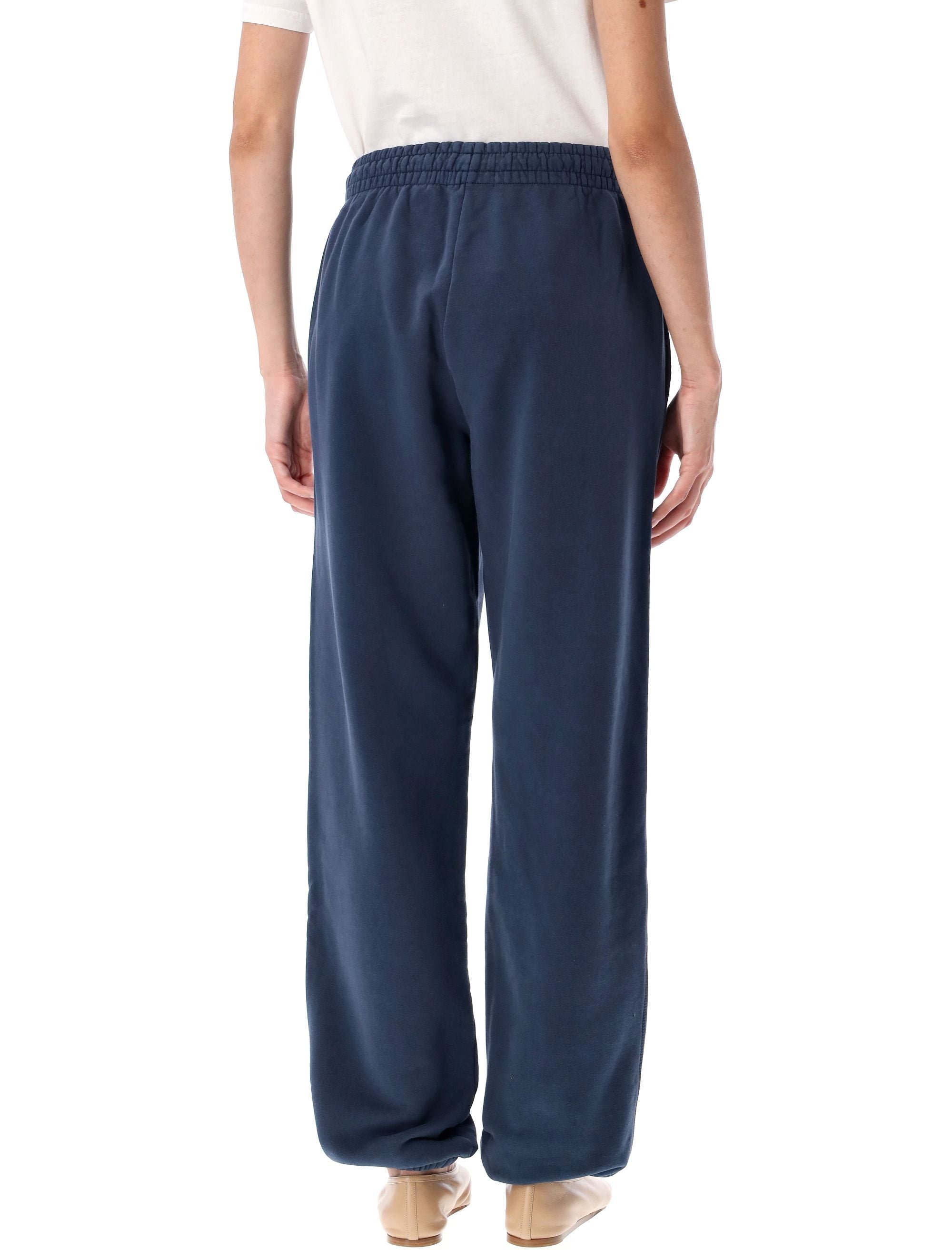 ANINE BING Framed Monogram Jogger Pants - Size S