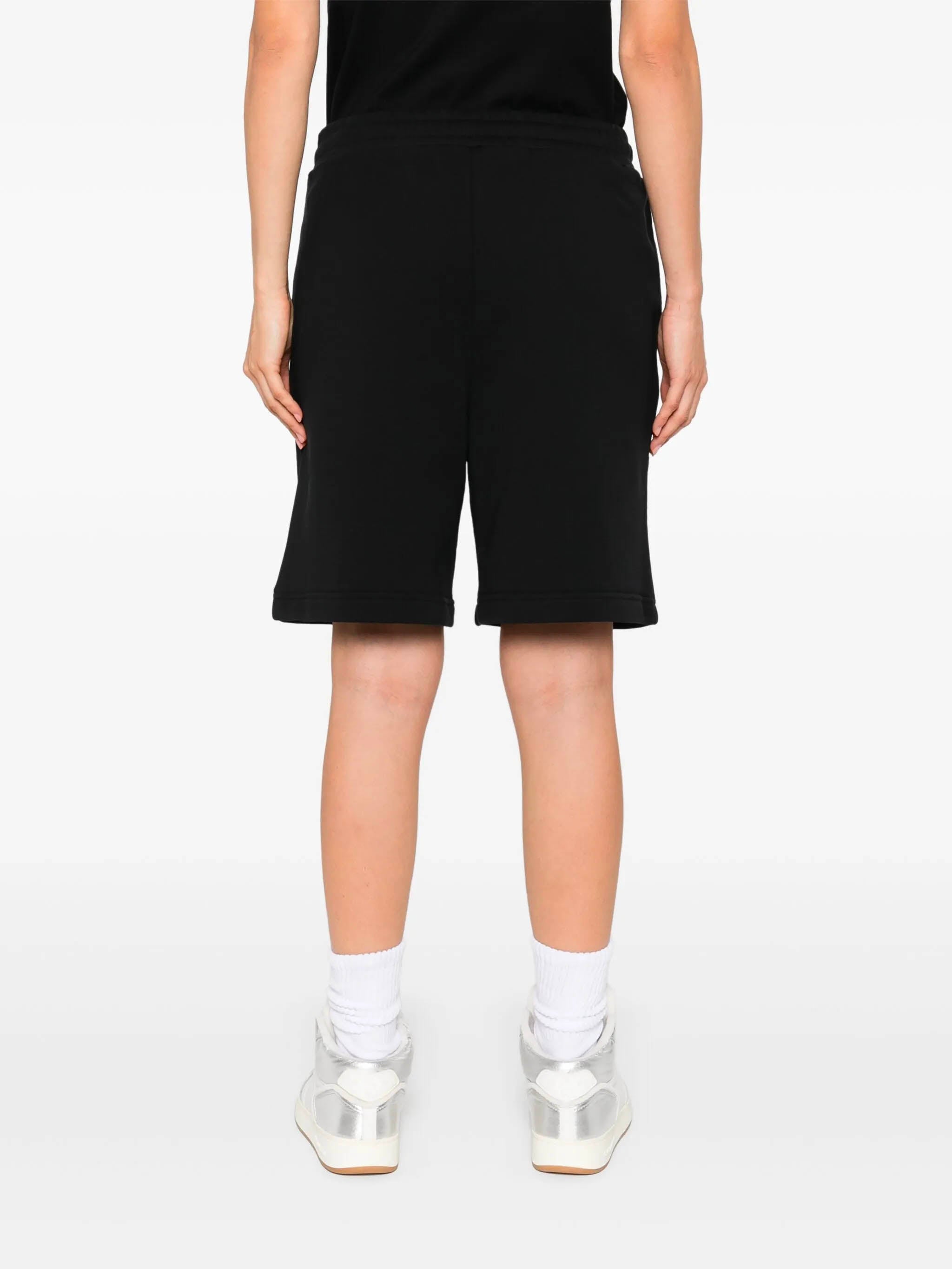 MOSCHINO COUTURE Teddy Bear-Print Mini Shorts - Women's Size 38