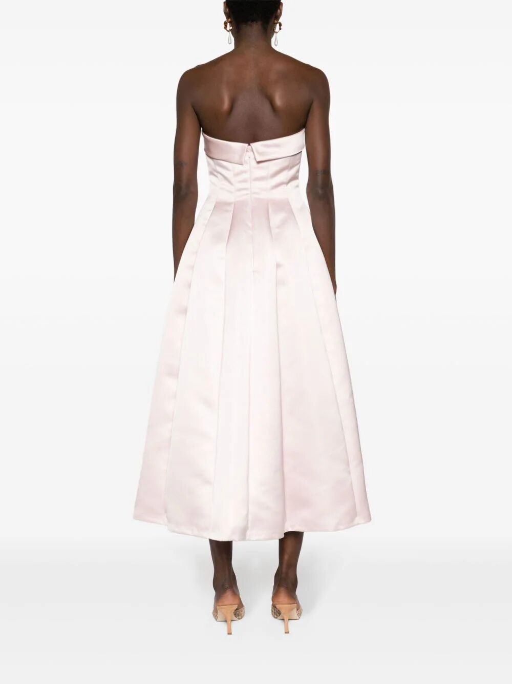 PHILOSOPHY DI LORENZO SERAFINI Duchesse Long Dress for Women - Spring/Summer 2025