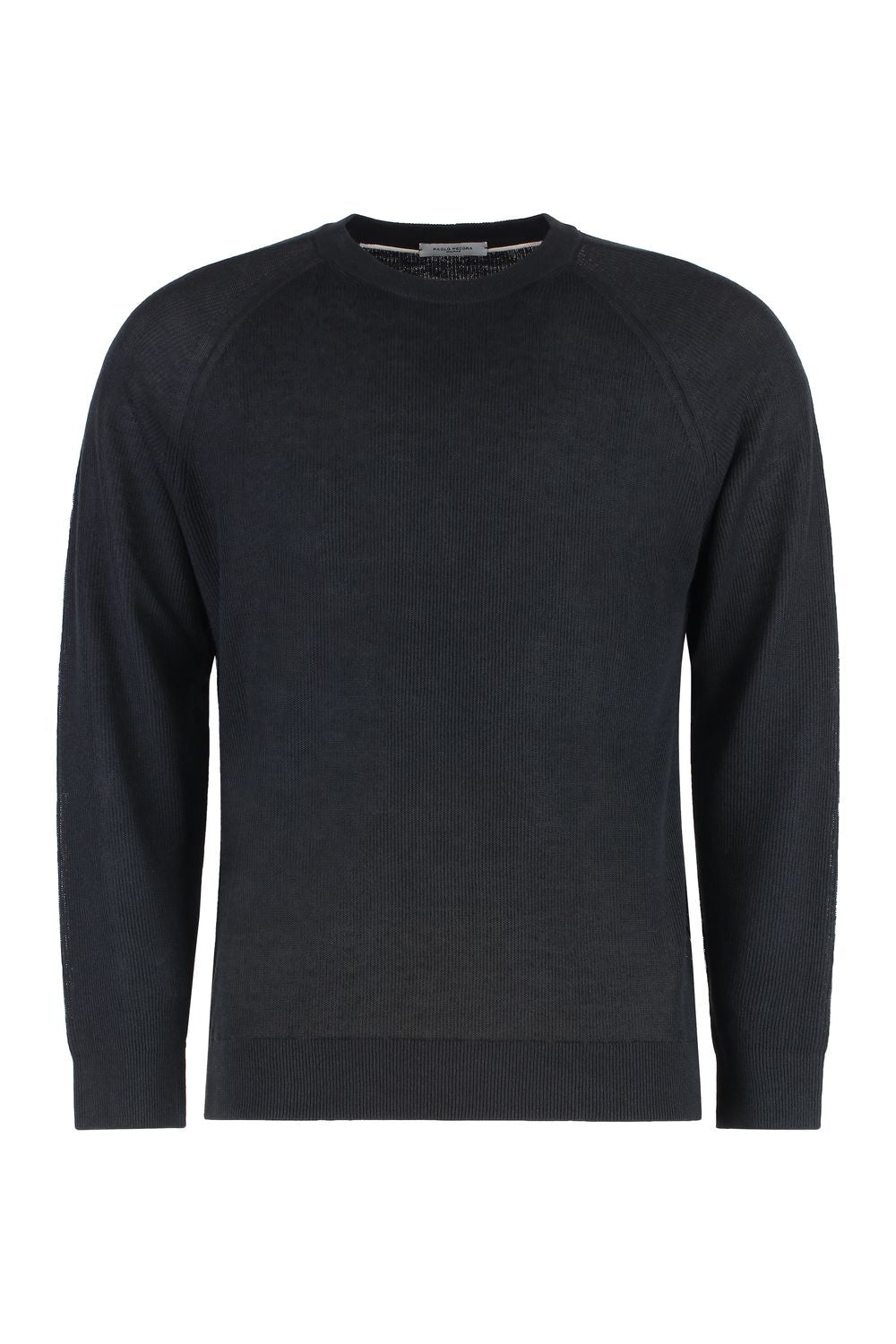 PAOLO PECORA Linen-Cotton Crew-Neck Sweater