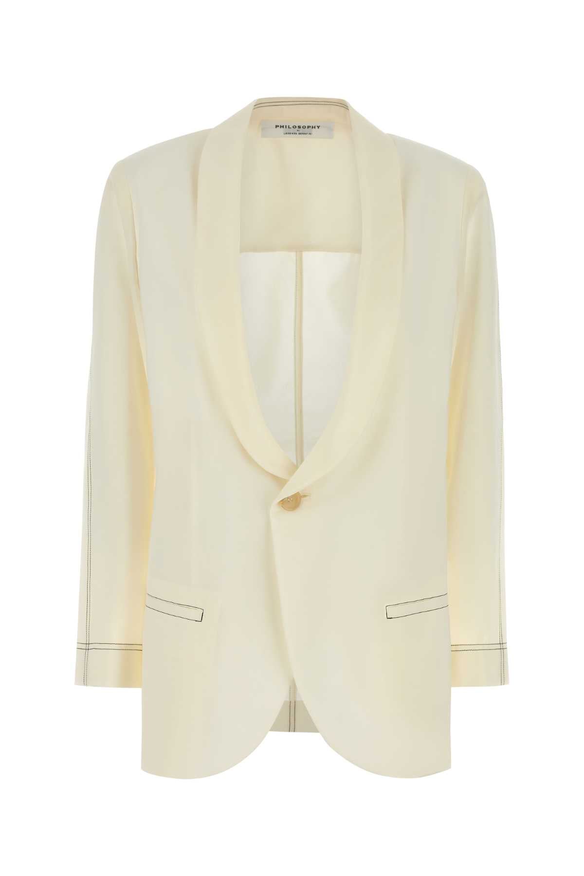 PHILOSOPHY DI LORENZO SERAFINI Women's Polyester Blend Blazer