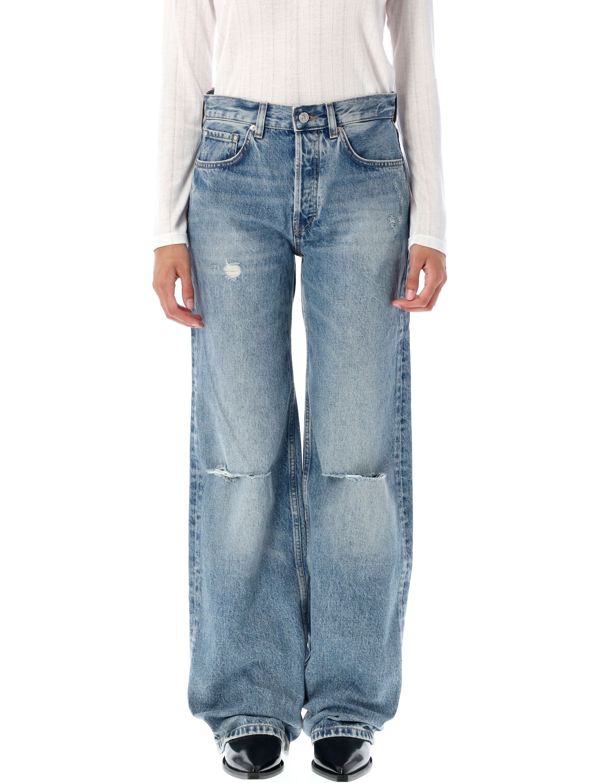 ANINE BING Women’s Straight Leg Cut Jeans - Size 26