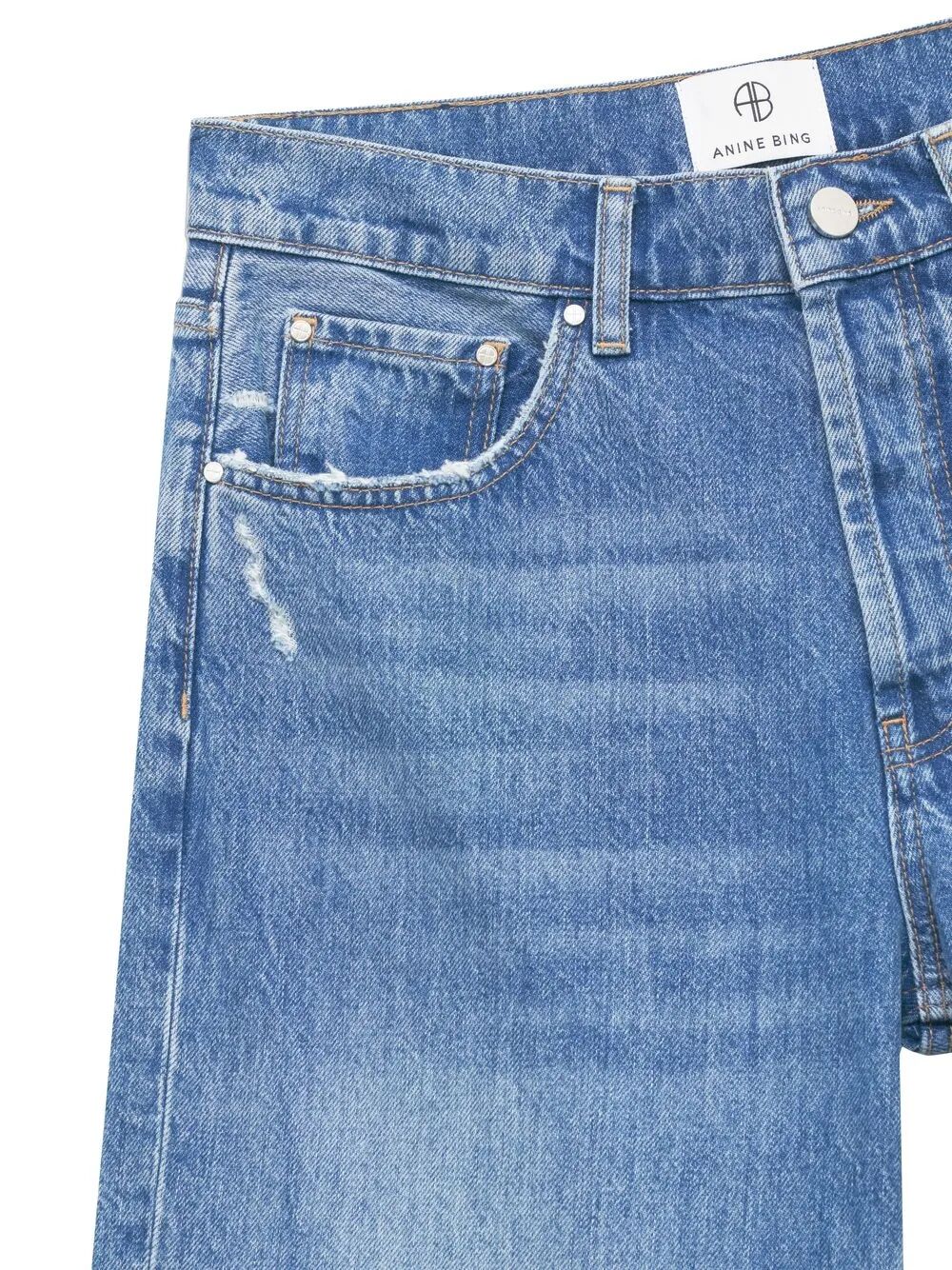 ANINE BING Women's Mini Relaxed Fit Jeans