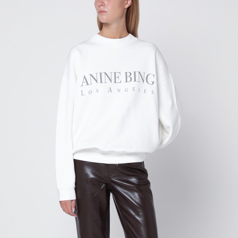 ANINE BING Logo Print Sweatshirt