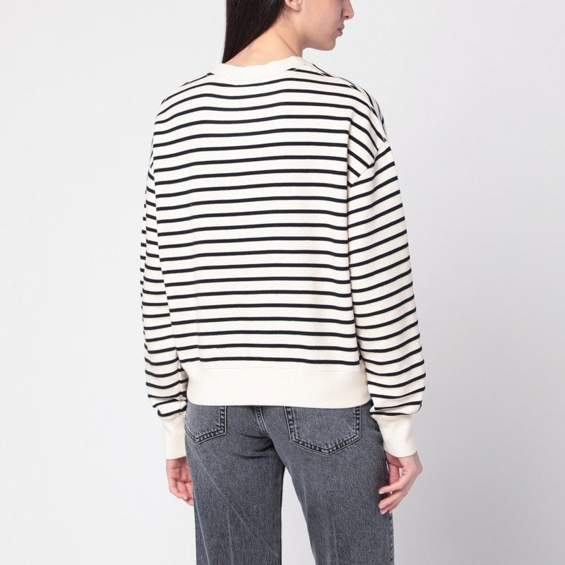 ANINE BING Striped Dean Sweatshirt - Relaxed Fit for Women