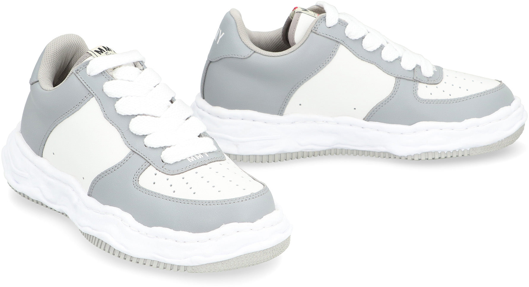 MAISON MIHARA YASUHIRO	 Leather Low-Top Sneakers for Men