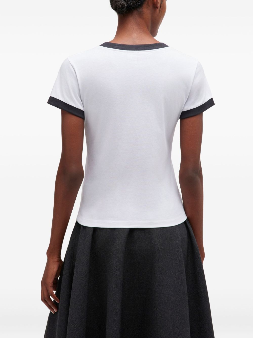 GANNI Organic Cotton Kitty Graphic T-Shirt for Women